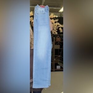 Light Blue Women's Jeans with Lycra